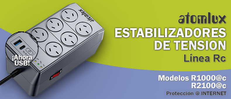 Estabilizadores de tensión Línea Rc