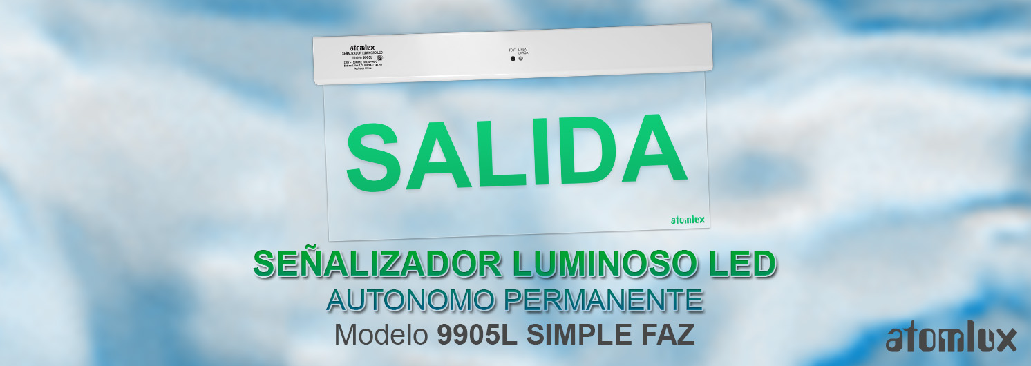 Se&ntilde;alizador Luminoso LED Atomlux 9905L